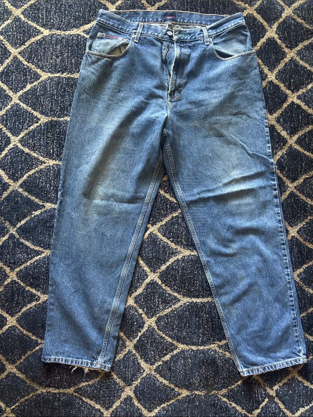Tommy Hilfiger Men's Classic Blue Straight-Leg Jeans
